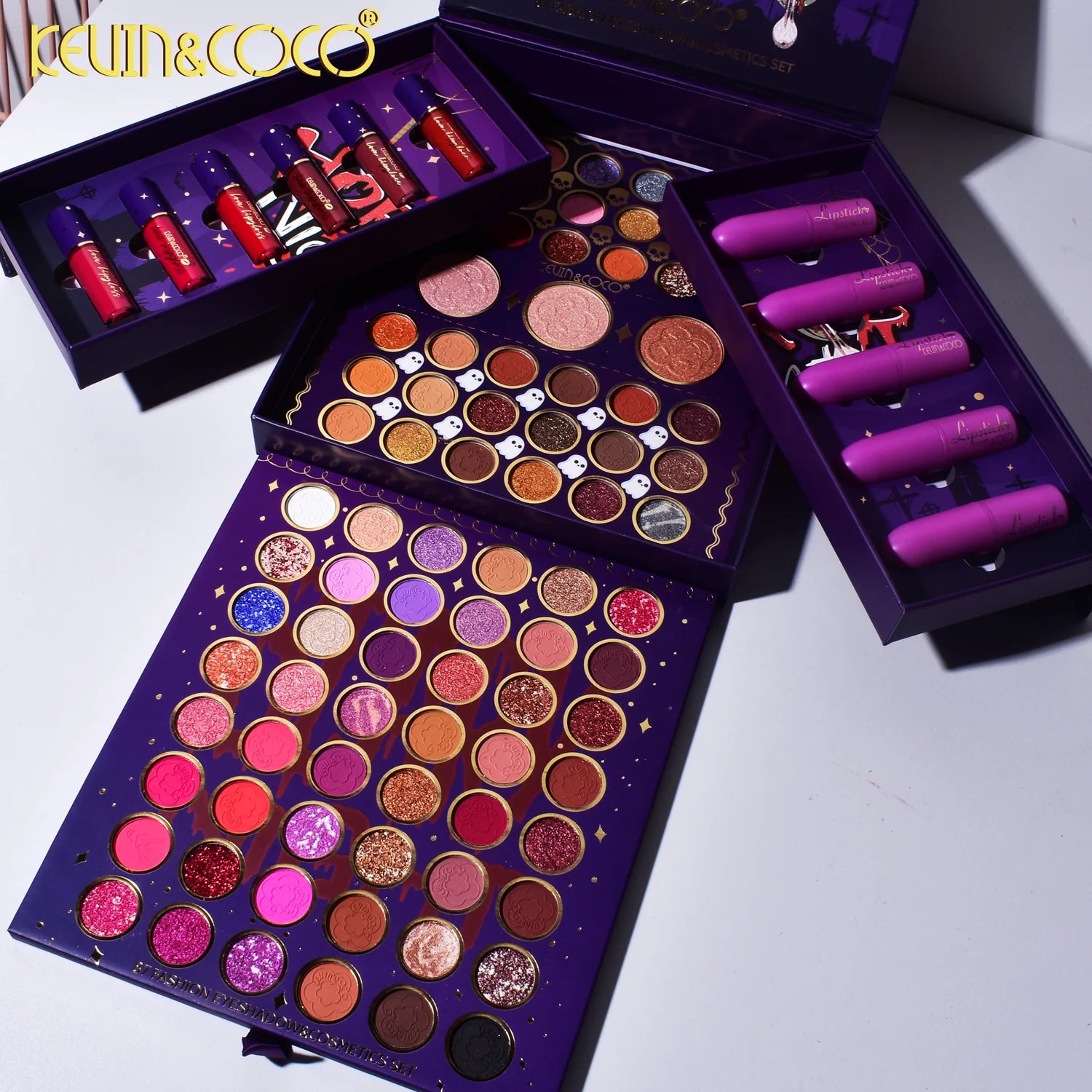 【Halloween Edition】87-Color Moonlight Bride Makeup Set