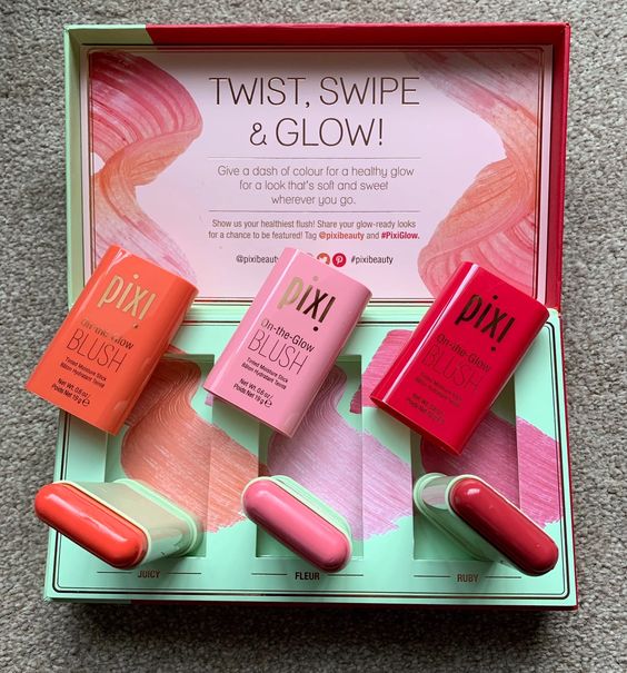 Original Pixi Blush Sticks set of 3