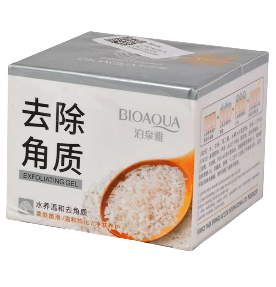 BIOAQUA Brightening & Exfoliating Rice Gel Face Scrub