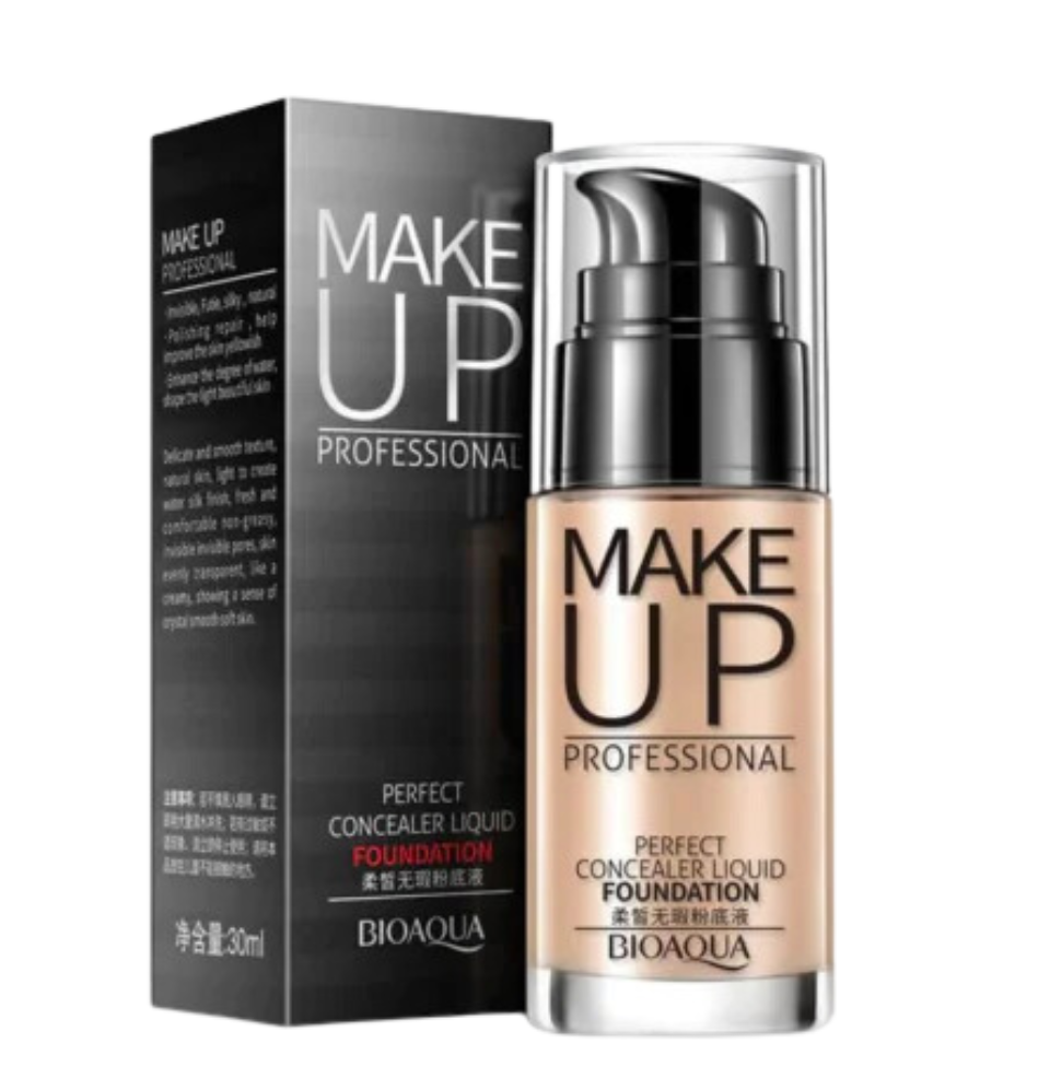 BIOAQUA Make up Professional Perfect Concealer Liquid Foundation