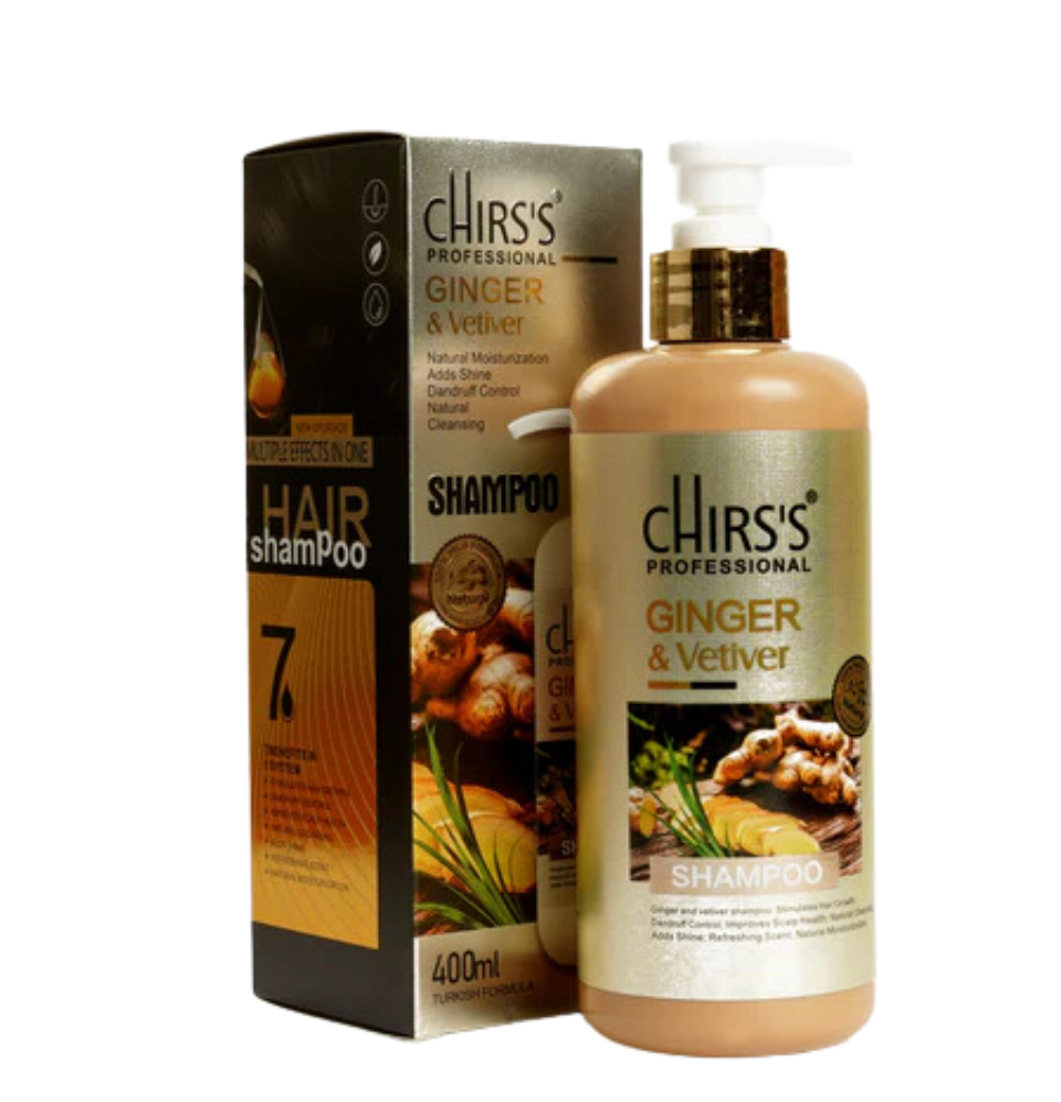 Chirs's Professional Ginger & Vetiver Shampoo 400 ml