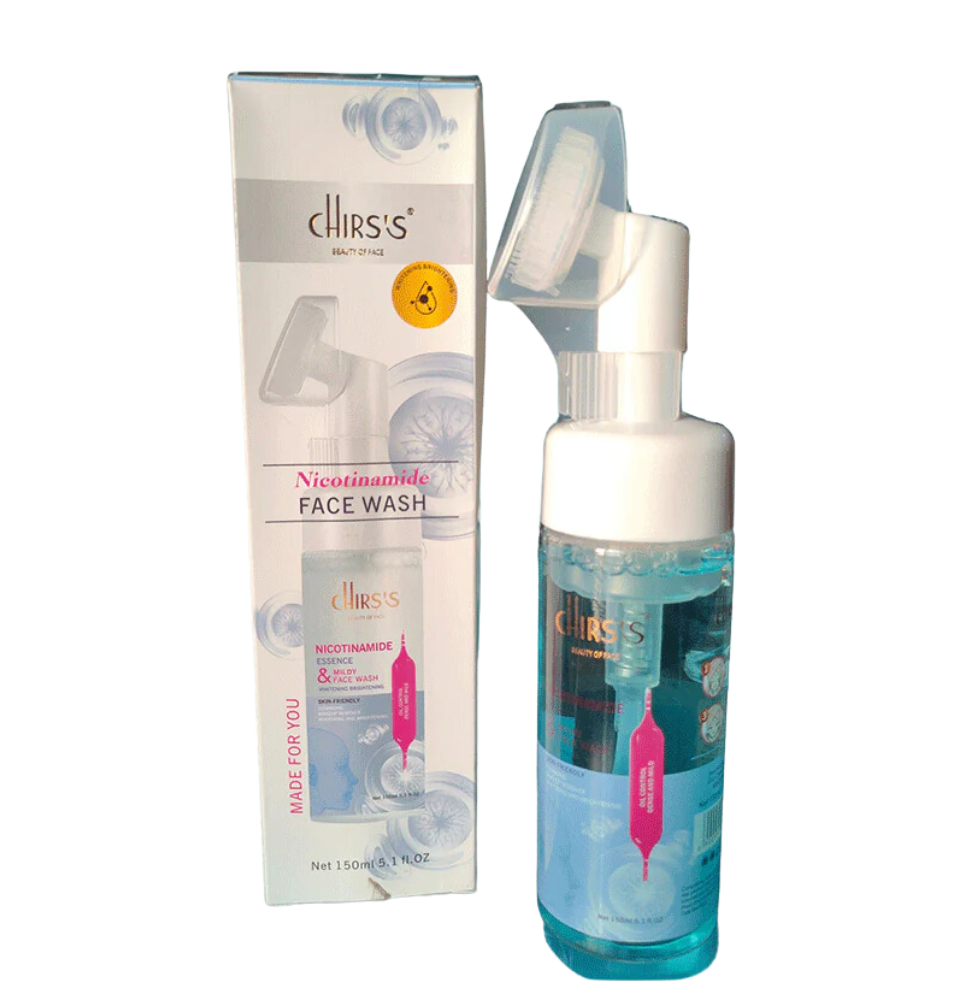 Chirs's Nicotinamide Face Wash Whitening & Brightening Cleansing Mousse 150ml