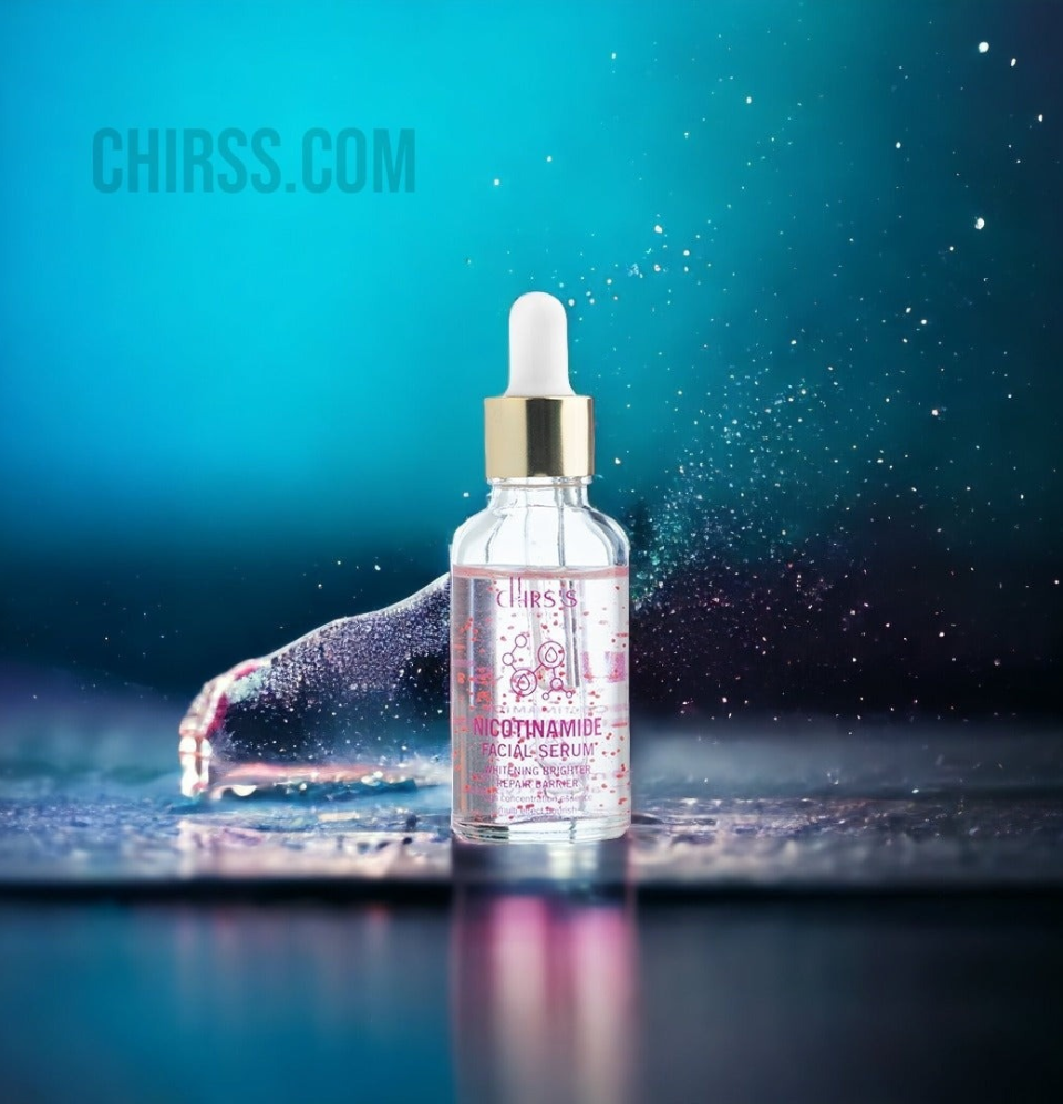 Chirs's Nicotinamide Facial Serum Whitening Brighter Light Spotted Face Serum 30ml