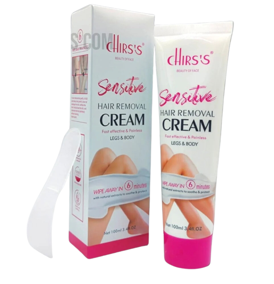 Chirs's Sensitive Hair Removal Cream Fast Effective & Painless For Legs & Body