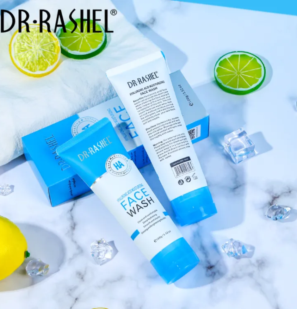 DR RASHEL Hyaluronic Acid Moisturizing And Smooth Face Wash