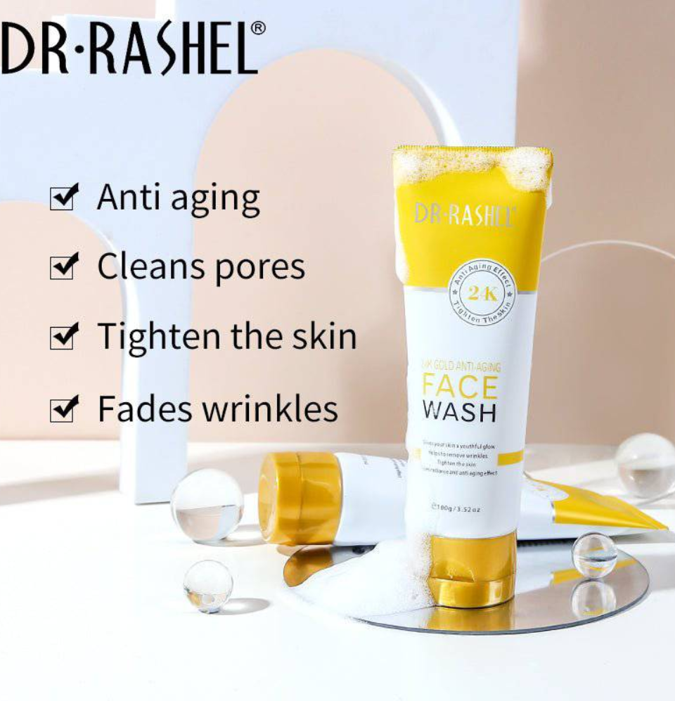 DR RASHEL Product New 24K Gold Anti-Aging Face Wash 100g