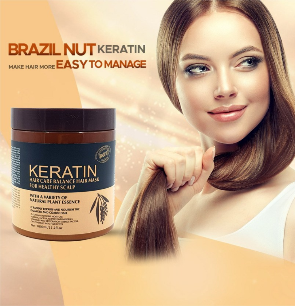 Keratin Hair Care Balance Keratin Hair Mask for Healthy Scalp 1000 ml (original)