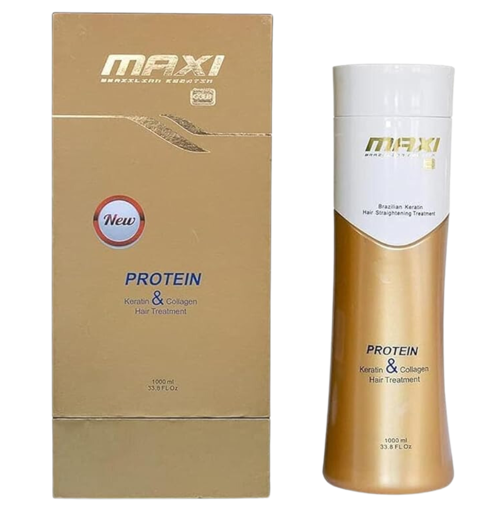 Maxi Brazilian Gold Protein & Keratin Hair Treatment 1000 ml