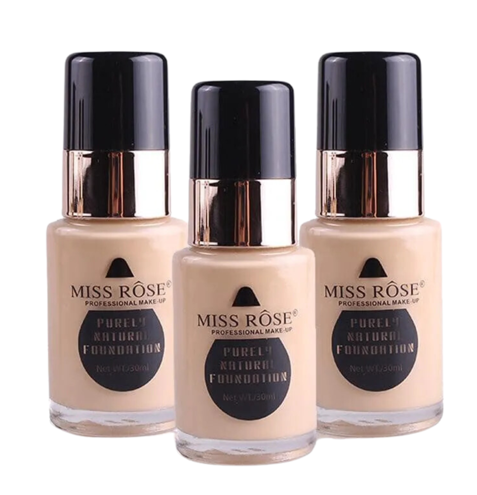 Miss Rose Purely natural foundation Pump 30ML