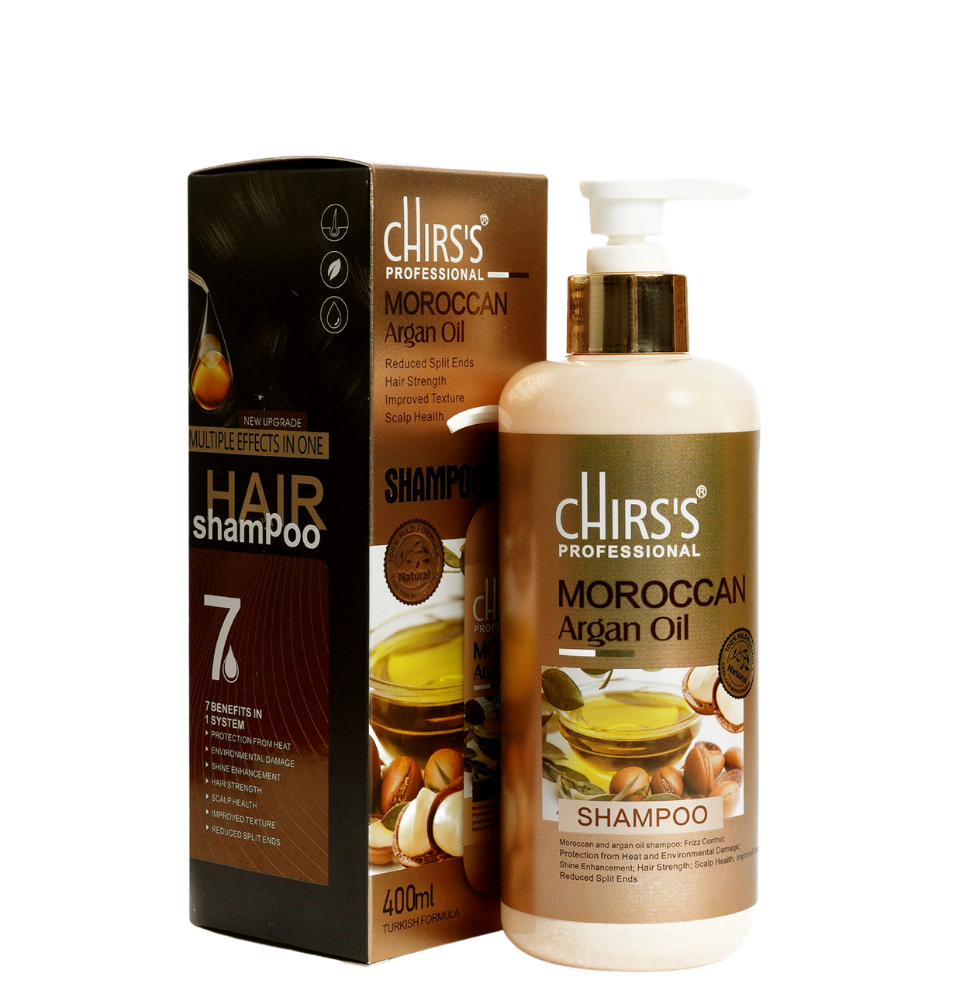 Chirs's Professional Moroccan Argan Oil Shampoo 400 ml