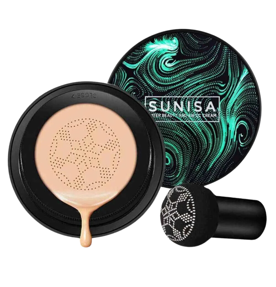 SUNISA Mushroom Head Foundation Air Cushion BB CC Cream