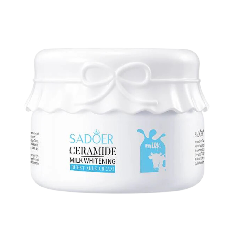 Sadoer Ceramide Whitening Burst Milk Moisturizing Face Cream 120g