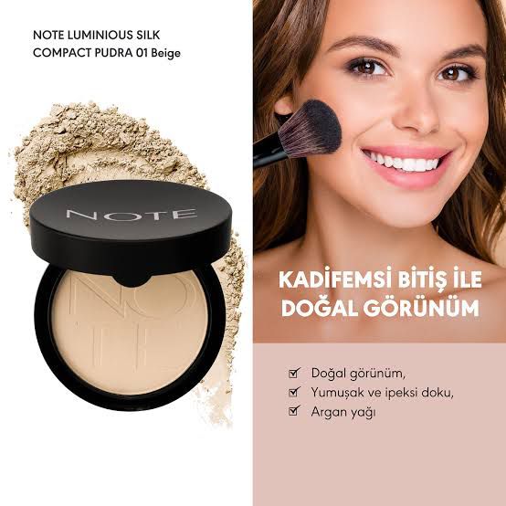 Note Luminous Compact Single Face Powder