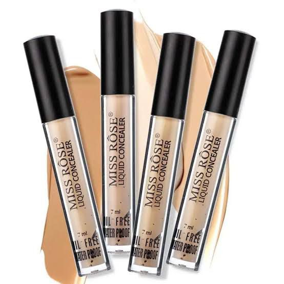 Miss Rose Oil Free Waterproof Liquid Concealer