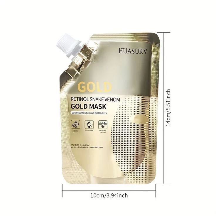 Hendaiyan Gloss 12 pcs with Free 24K  Gold Face Mask