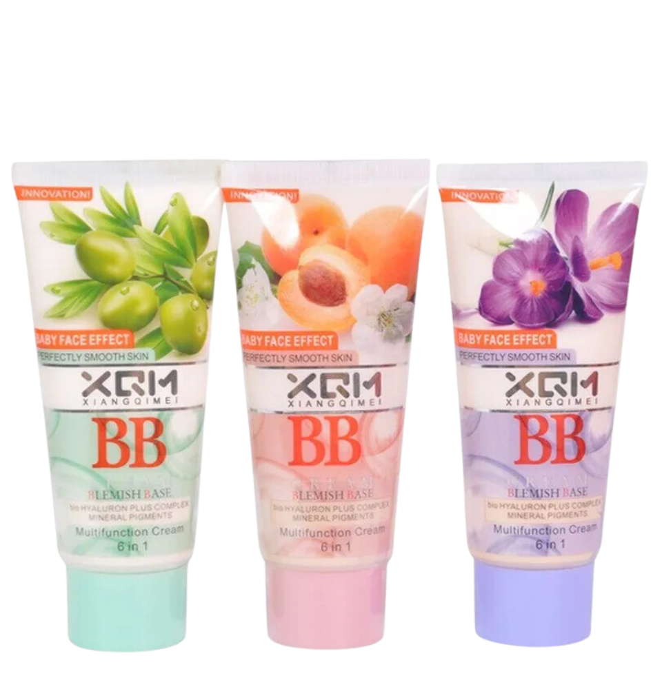 XQM BB Cream Blemish Base BB Face Multifunction 6 in 1