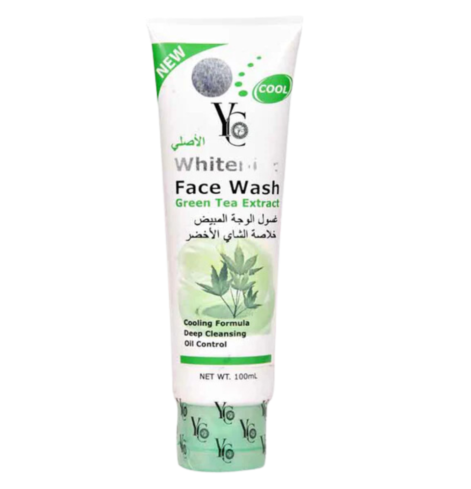 YC Whitening Face Wash Green Tea Extract