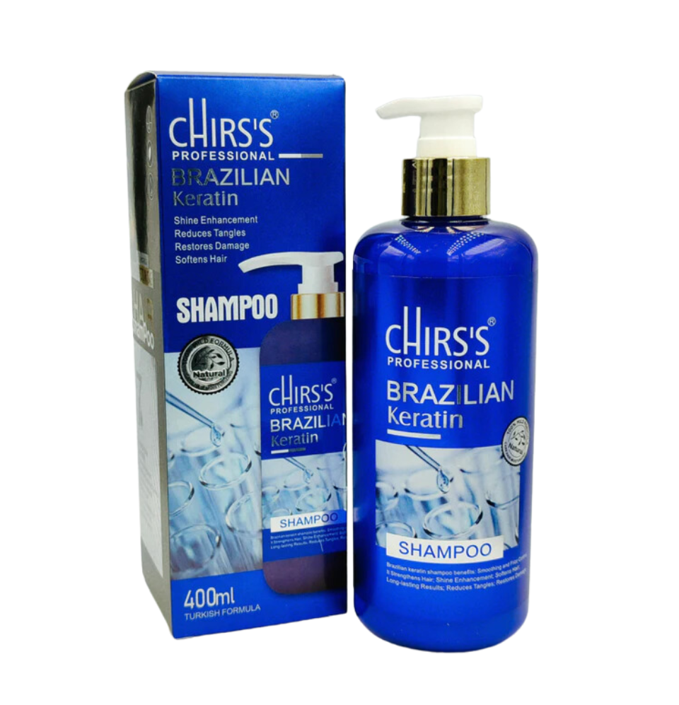 Chirs's Professional Brazelian Keratin Shampoo 400 ml